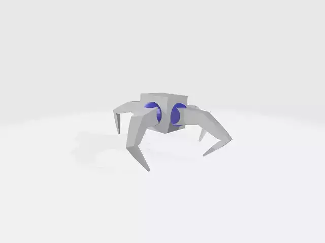 Four legged Creature Rigged