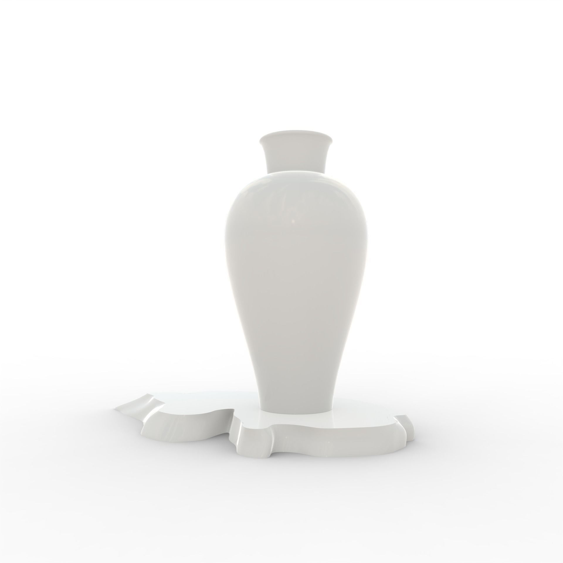 Shigaraki-like jar 3D model_1