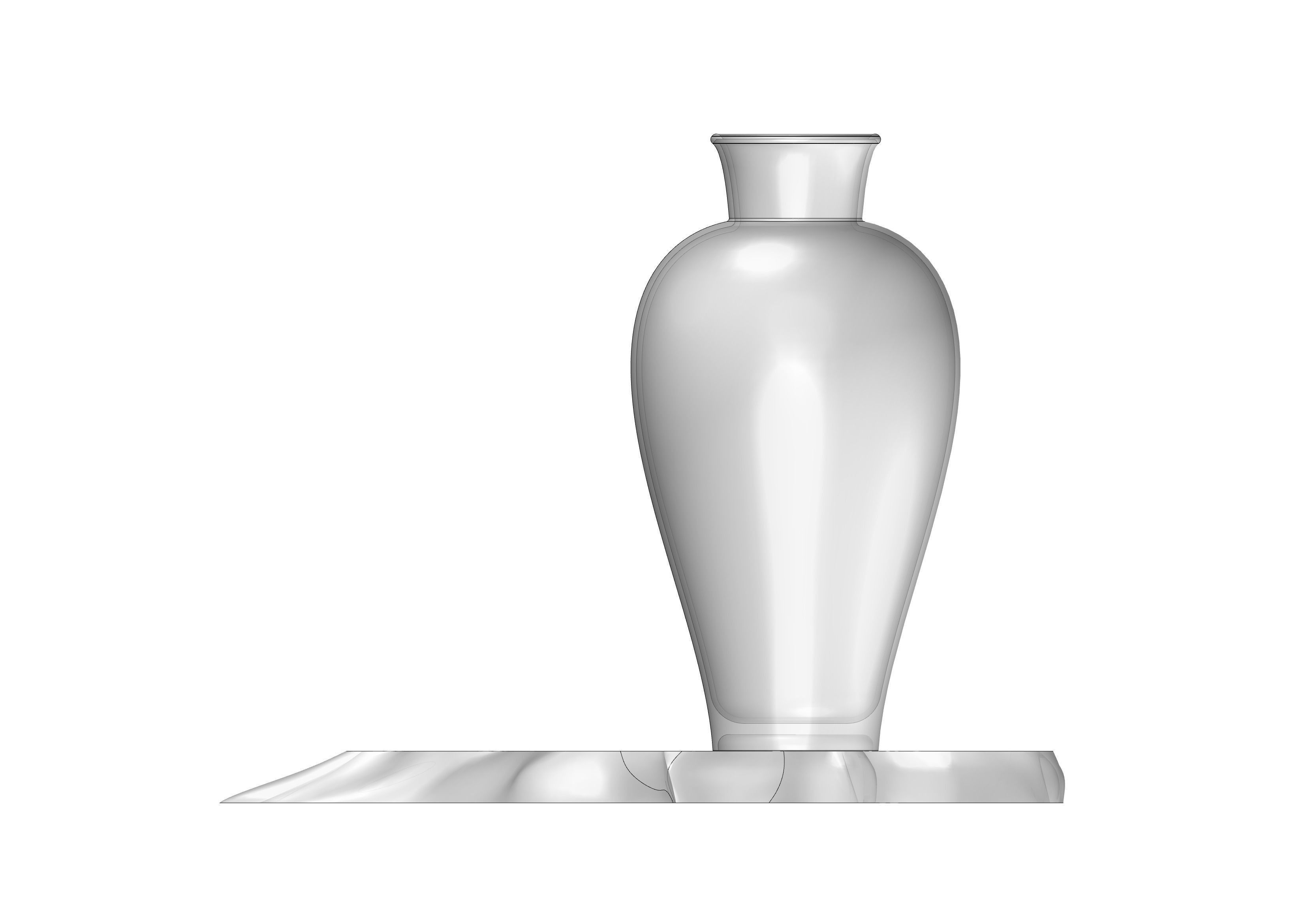 Shigaraki-like jar 3D model_4