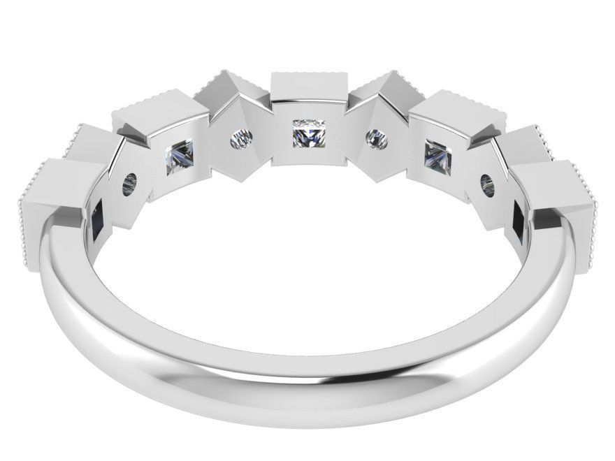 Diamond Band 1886 3D print model 3D print model_3