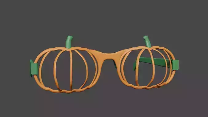 Pumpkin glasses