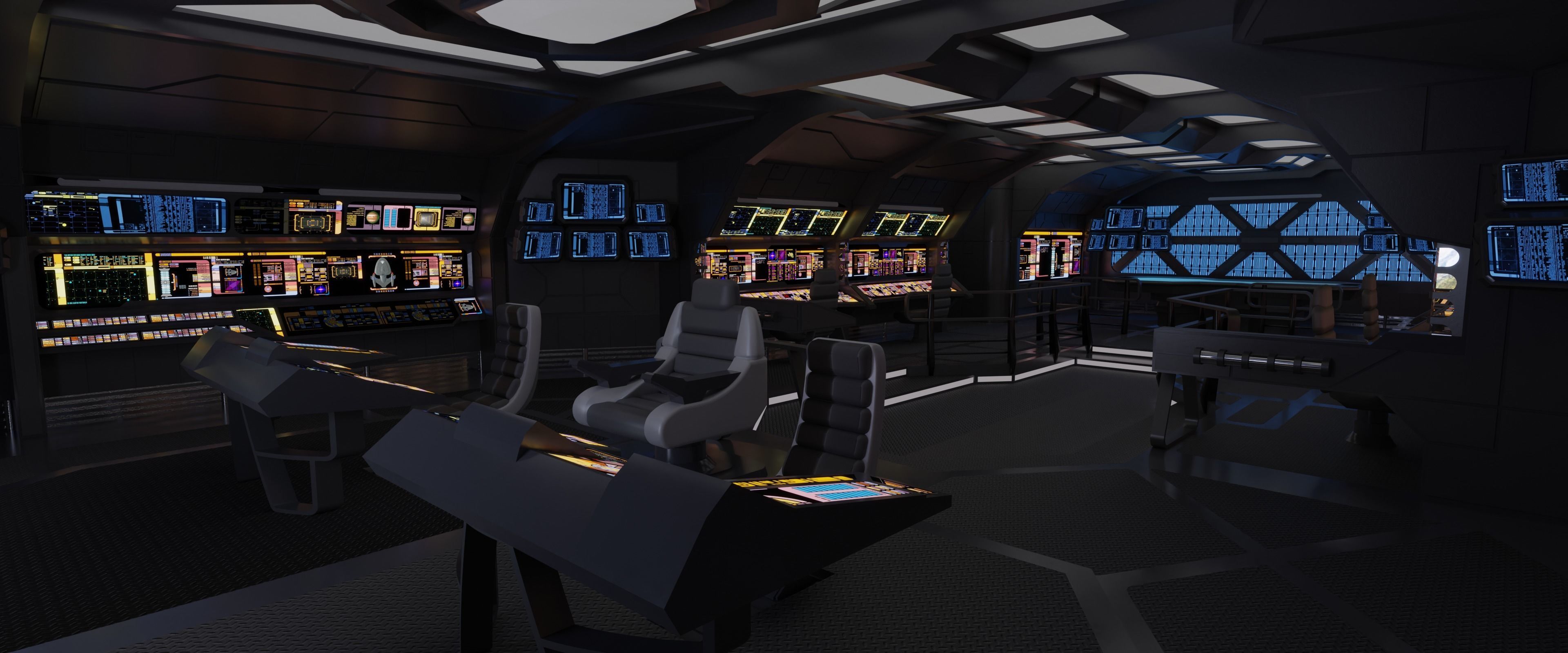 spacecraft command module 3D model_2