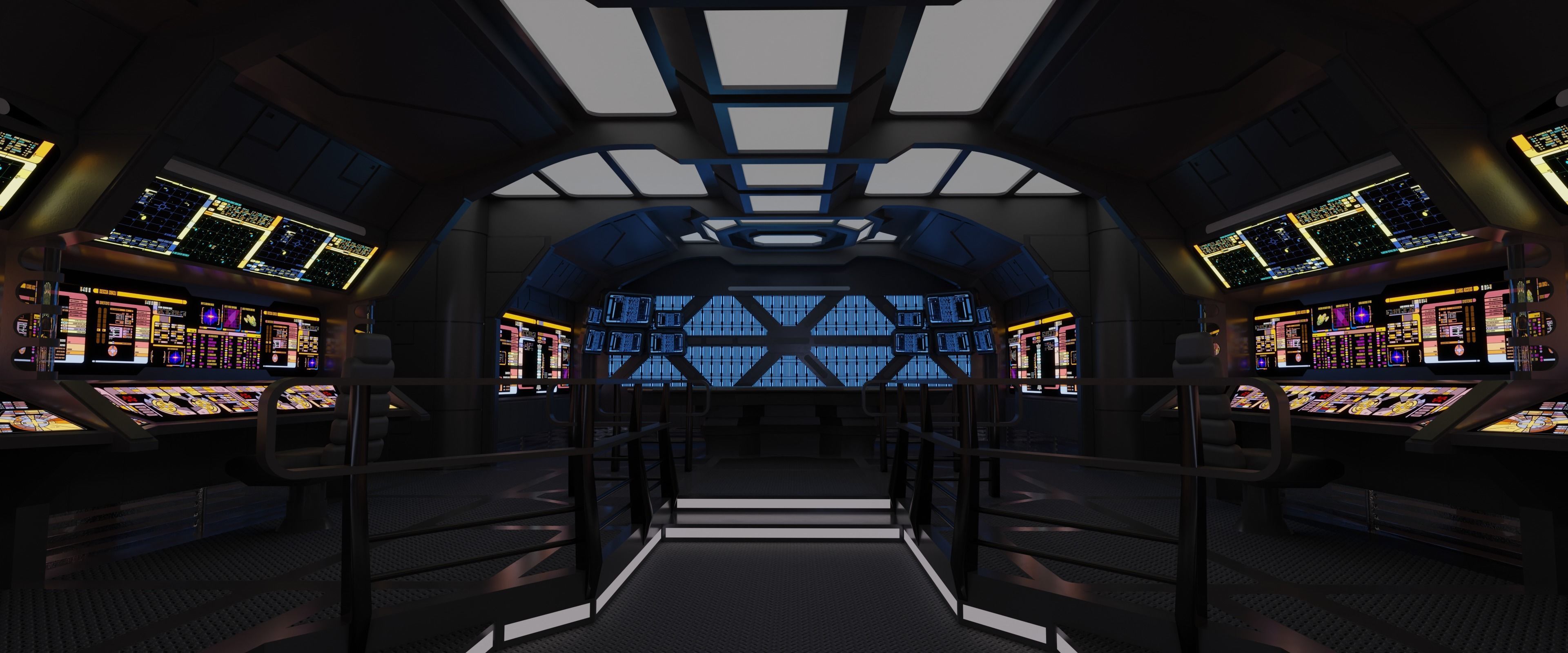 spacecraft command module 3D model_1