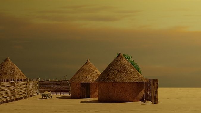 My African Landscape 3D model