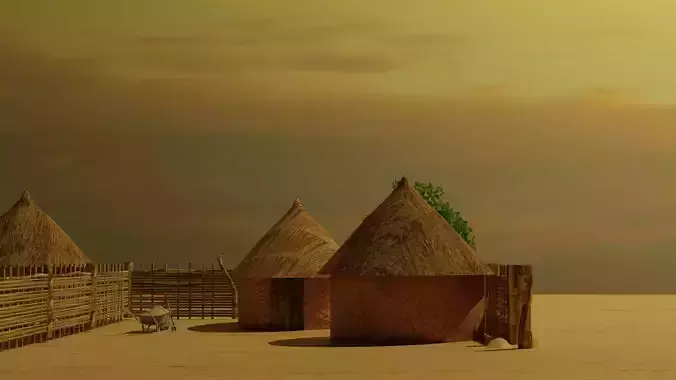 My African Landscape 3D model