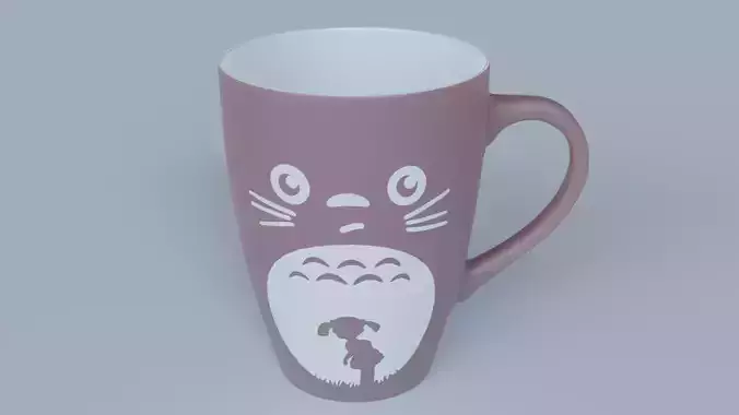 Totoro Style Ceramic Coffee mug