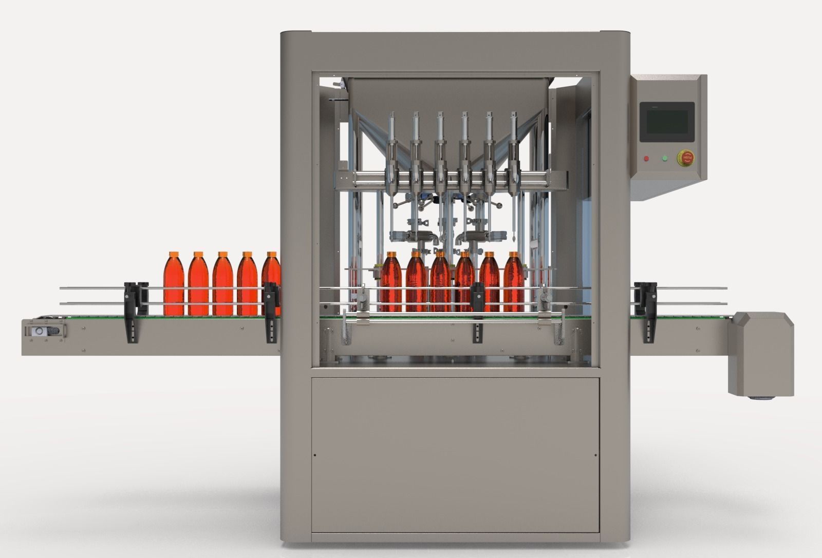 Filling Machine For bottels 3D print model_1