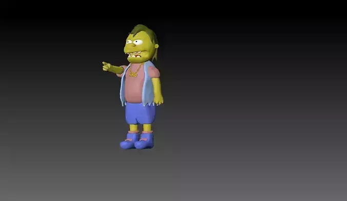 Nelson simpsons character