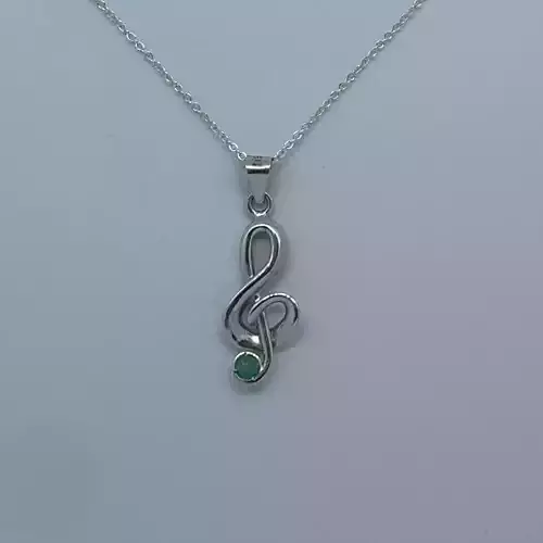 Music note pendant  printable model