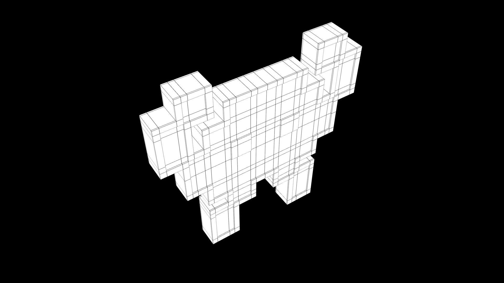 alien monster emoji 3D model_9