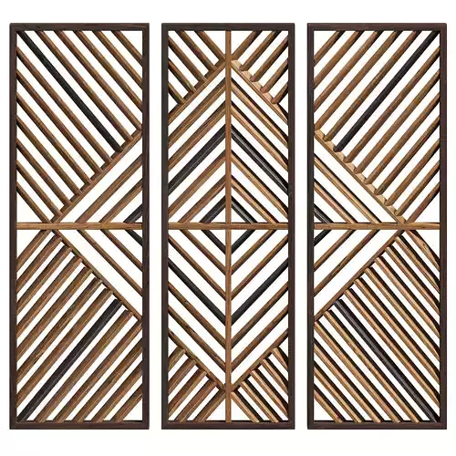 Foundry select 3 piece wall decor