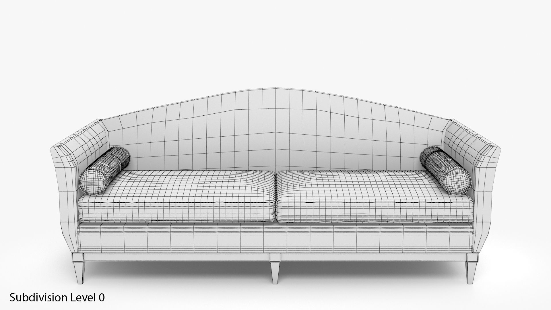 Ethan Allen Audrey Sofa 3D model_3