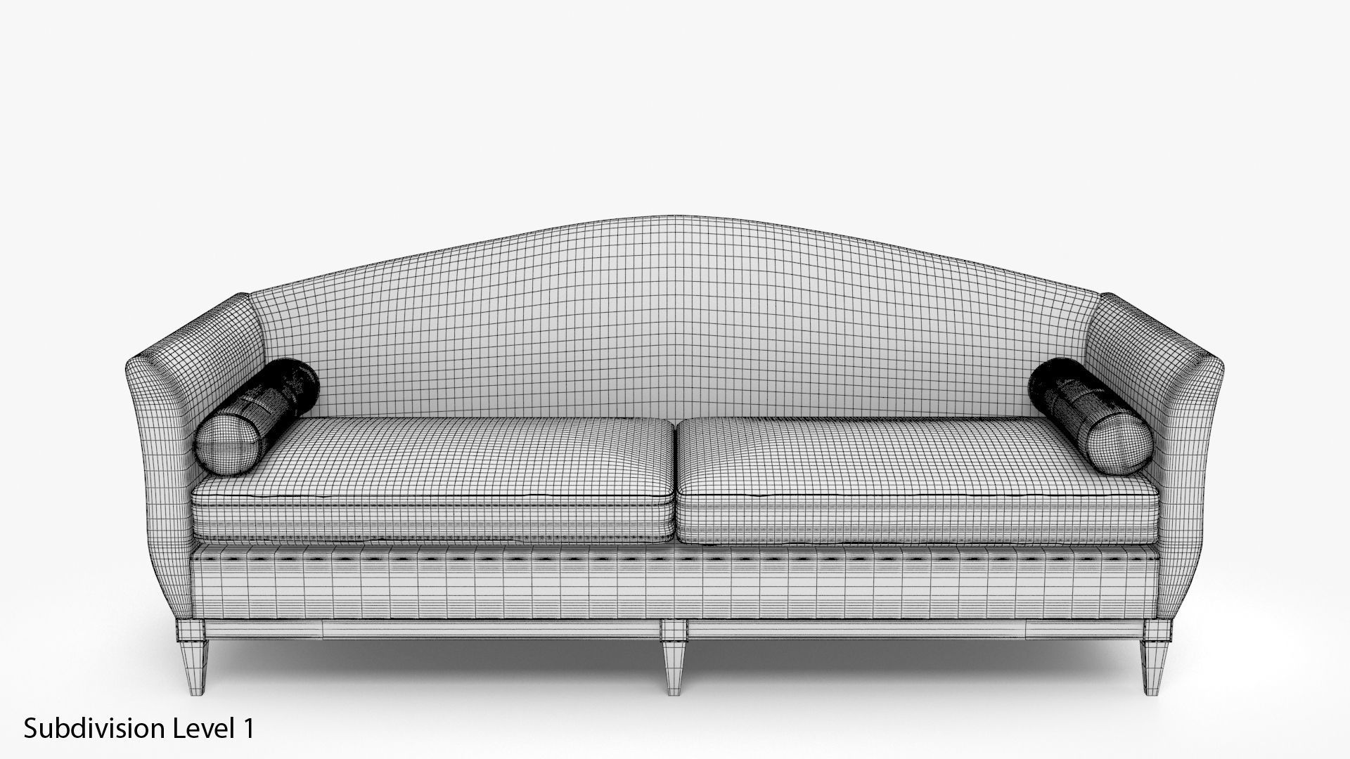Ethan Allen Audrey Sofa 3D model_4