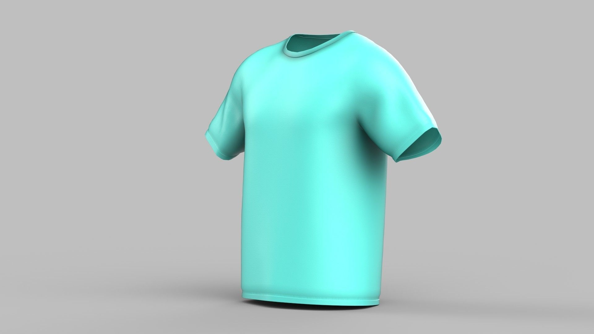 t-shirt emoji 3D model_1