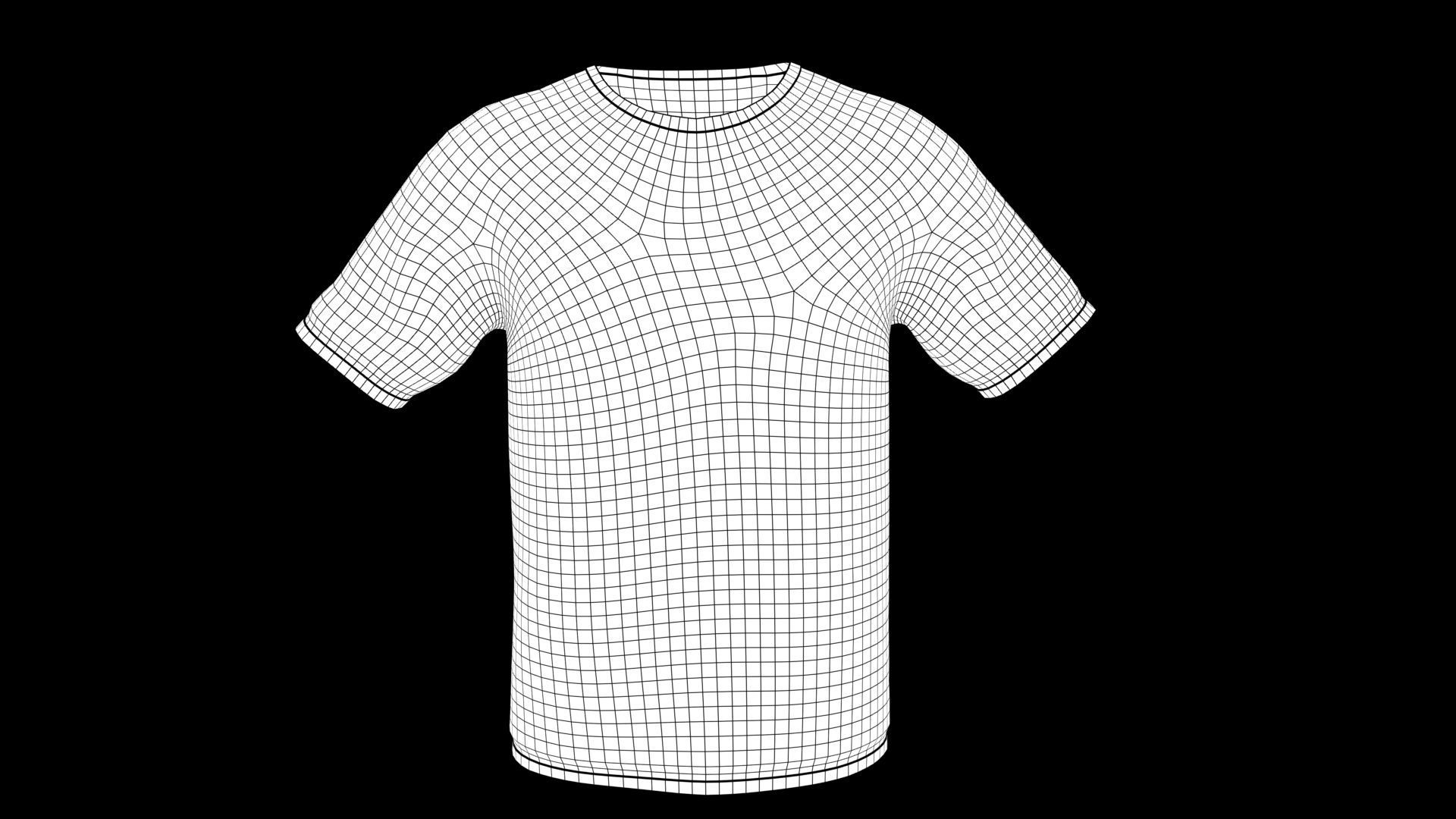 t-shirt emoji 3D model_6