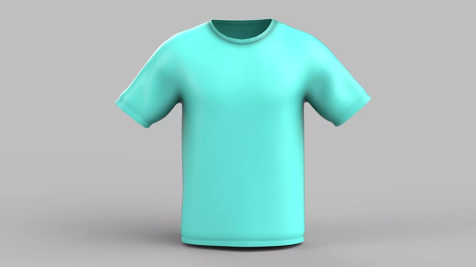 t-shirt emoji 3D model_0