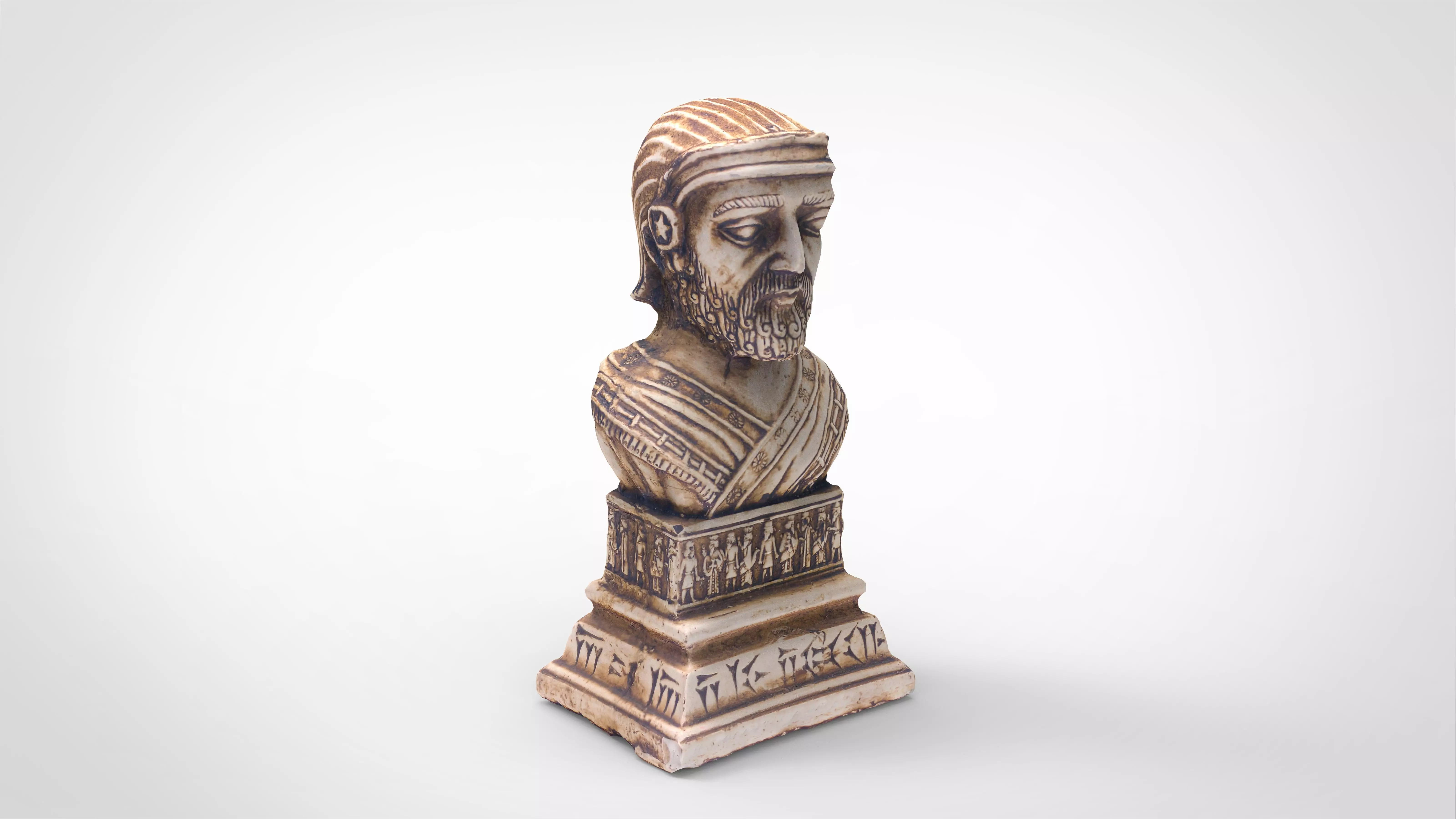 King Cyrus the Great 3D model_0