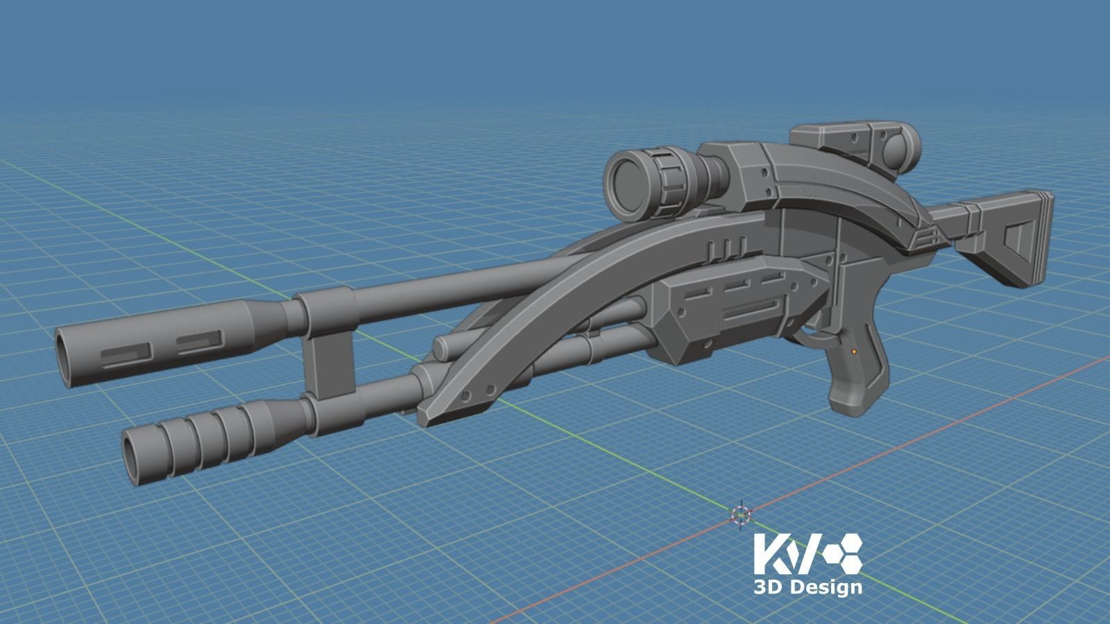 KV-Mass Effect-M92 Mantis 3D print model_3