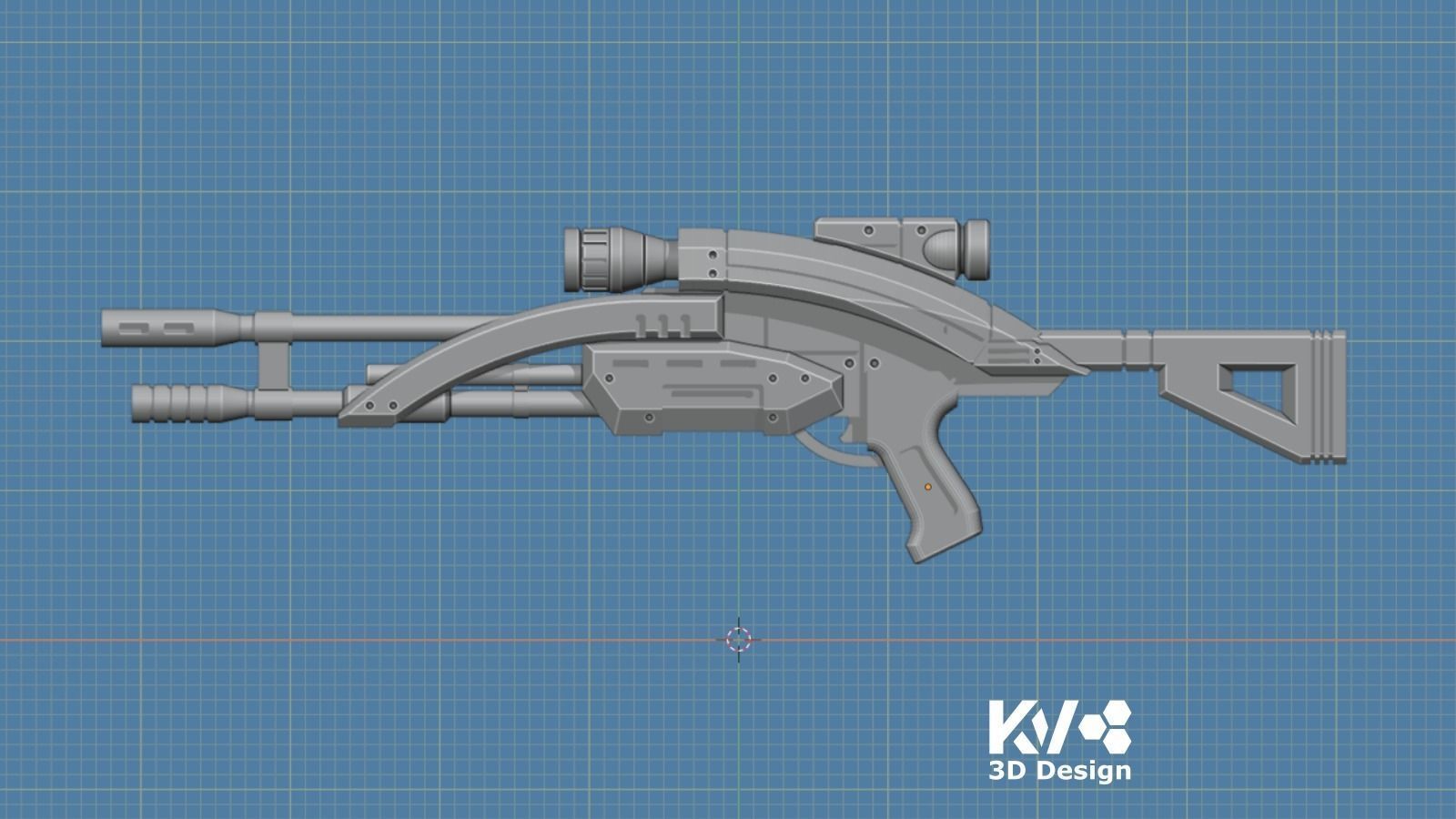 KV-Mass Effect-M92 Mantis 3D print model_4