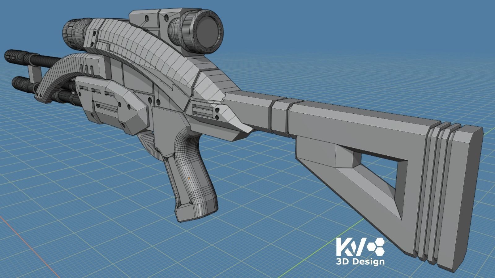 KV-Mass Effect-M92 Mantis 3D print model_10