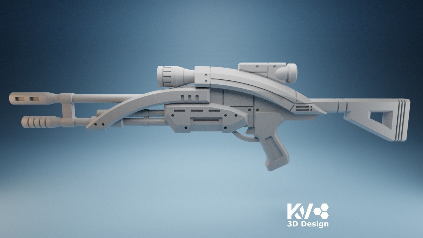 KV-Mass Effect-M92 Mantis 3D print model_2