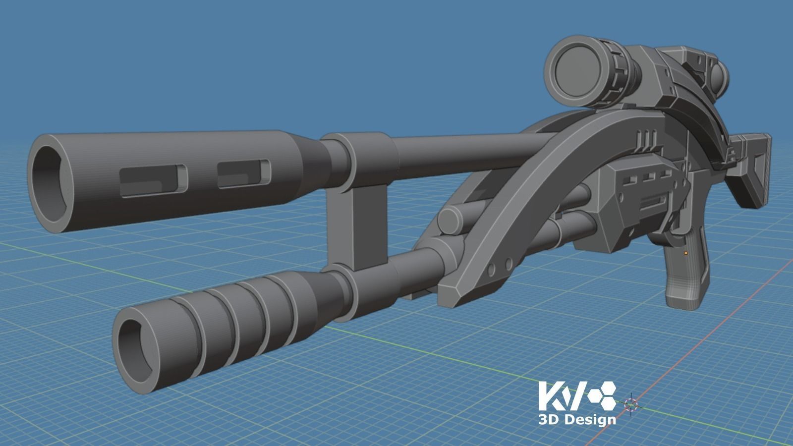 KV-Mass Effect-M92 Mantis 3D print model_6