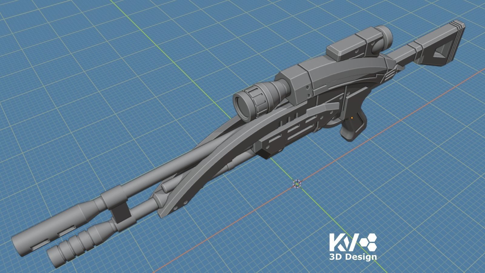 KV-Mass Effect-M92 Mantis 3D print model_7