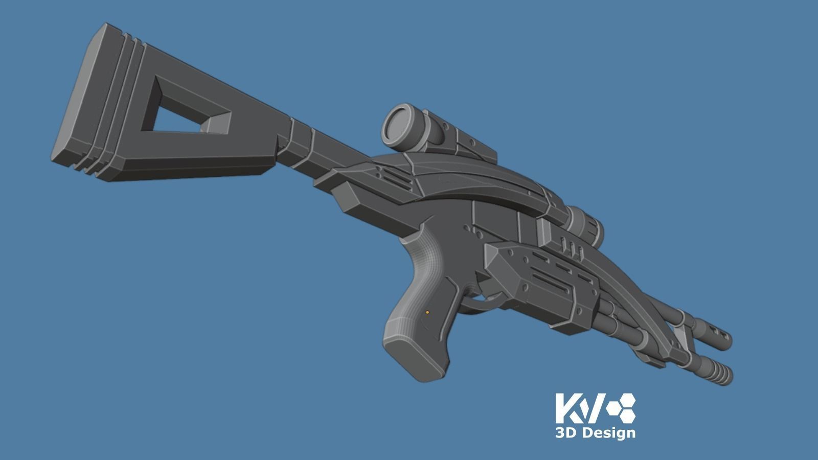 KV-Mass Effect-M92 Mantis 3D print model_8
