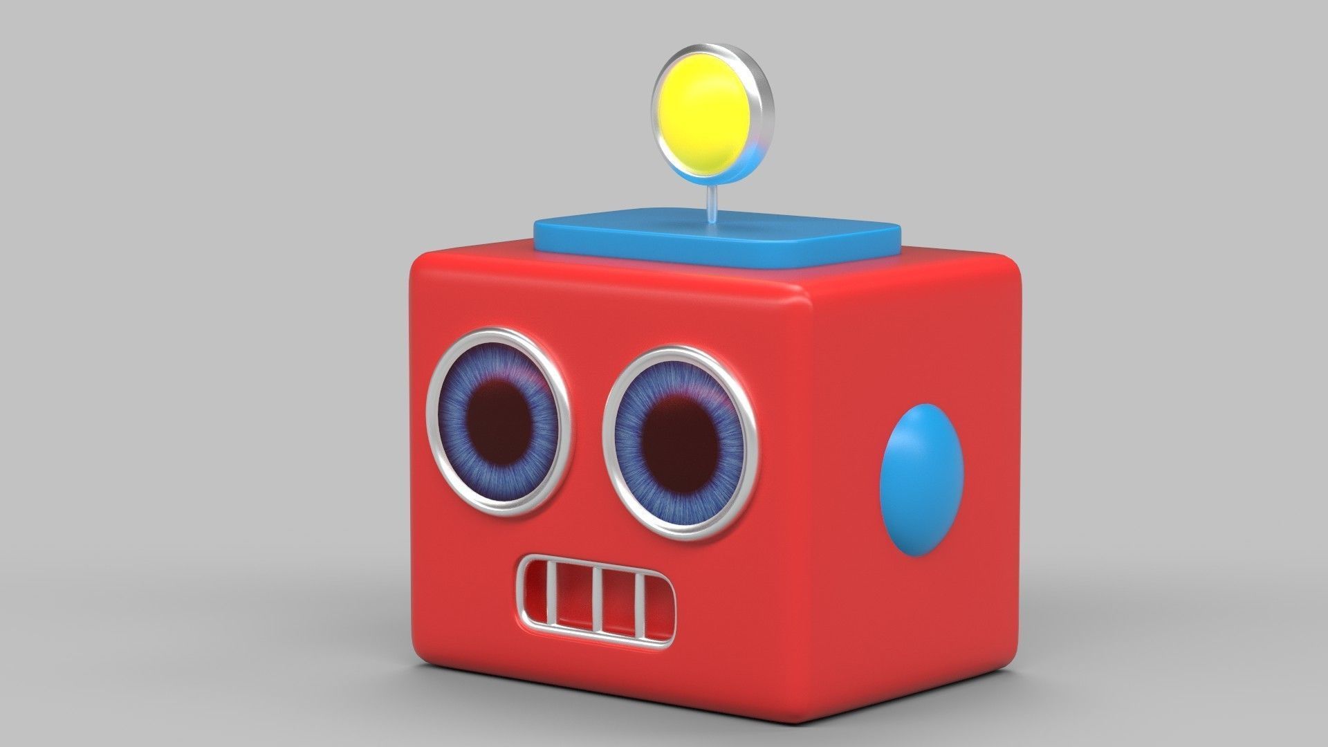 robot emoji 3D model_1