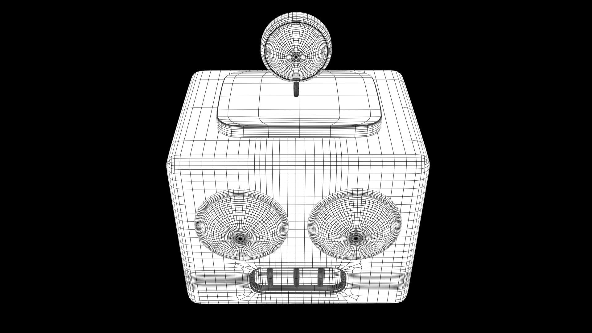 robot emoji 3D model_9