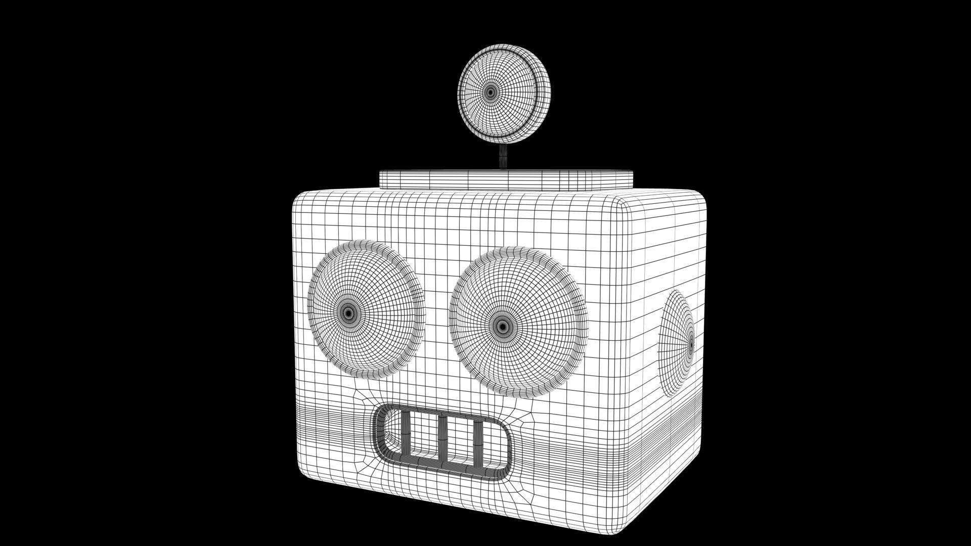 robot emoji 3D model_7