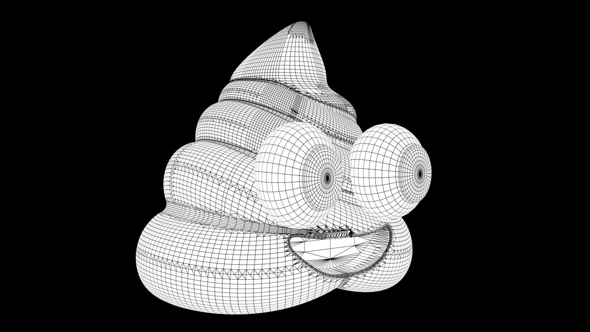 Pile of Poo 3D model_7