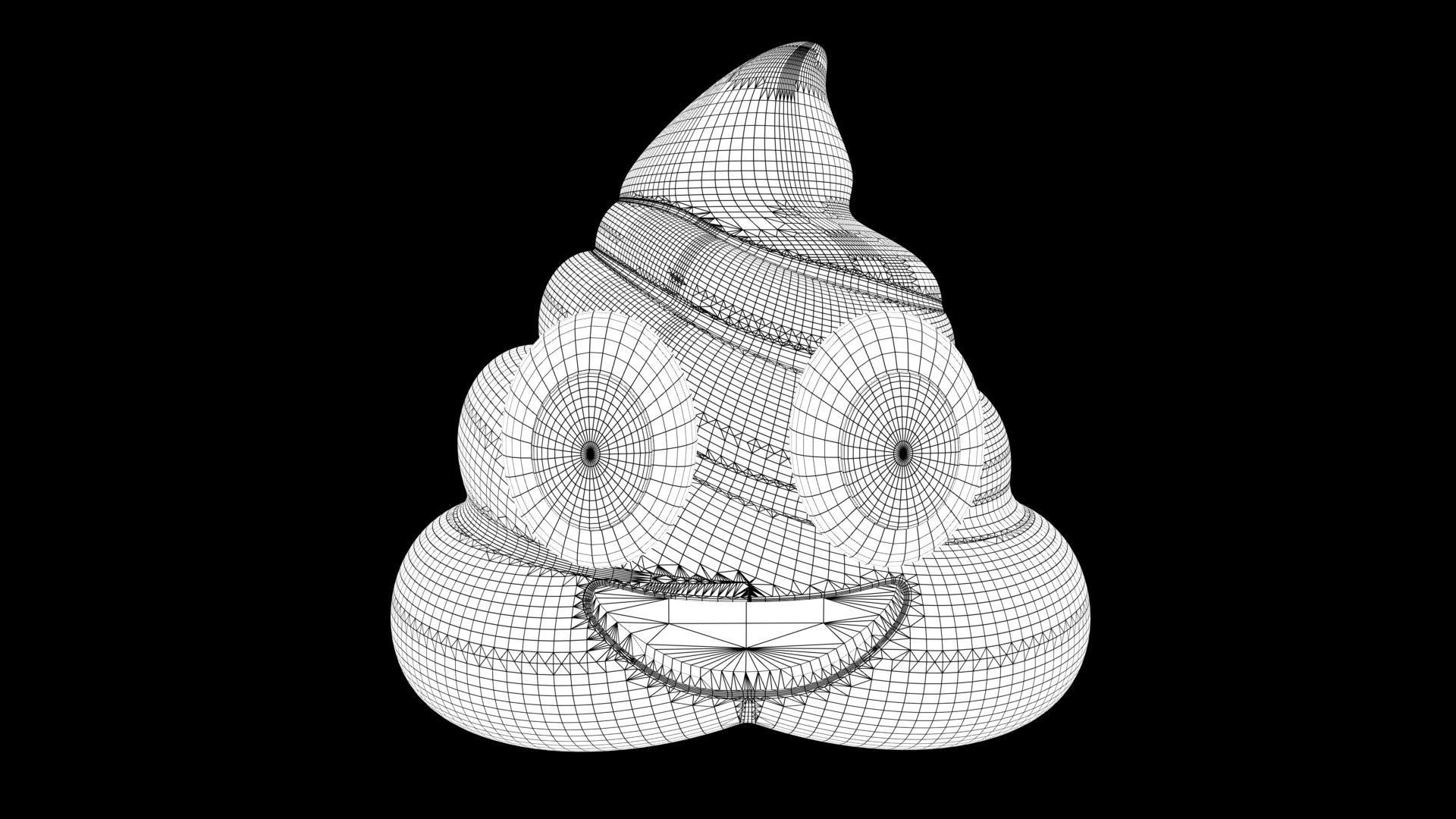 Pile of Poo 3D model_5