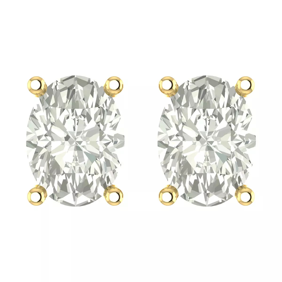 solitaire diamond  3D print model_0