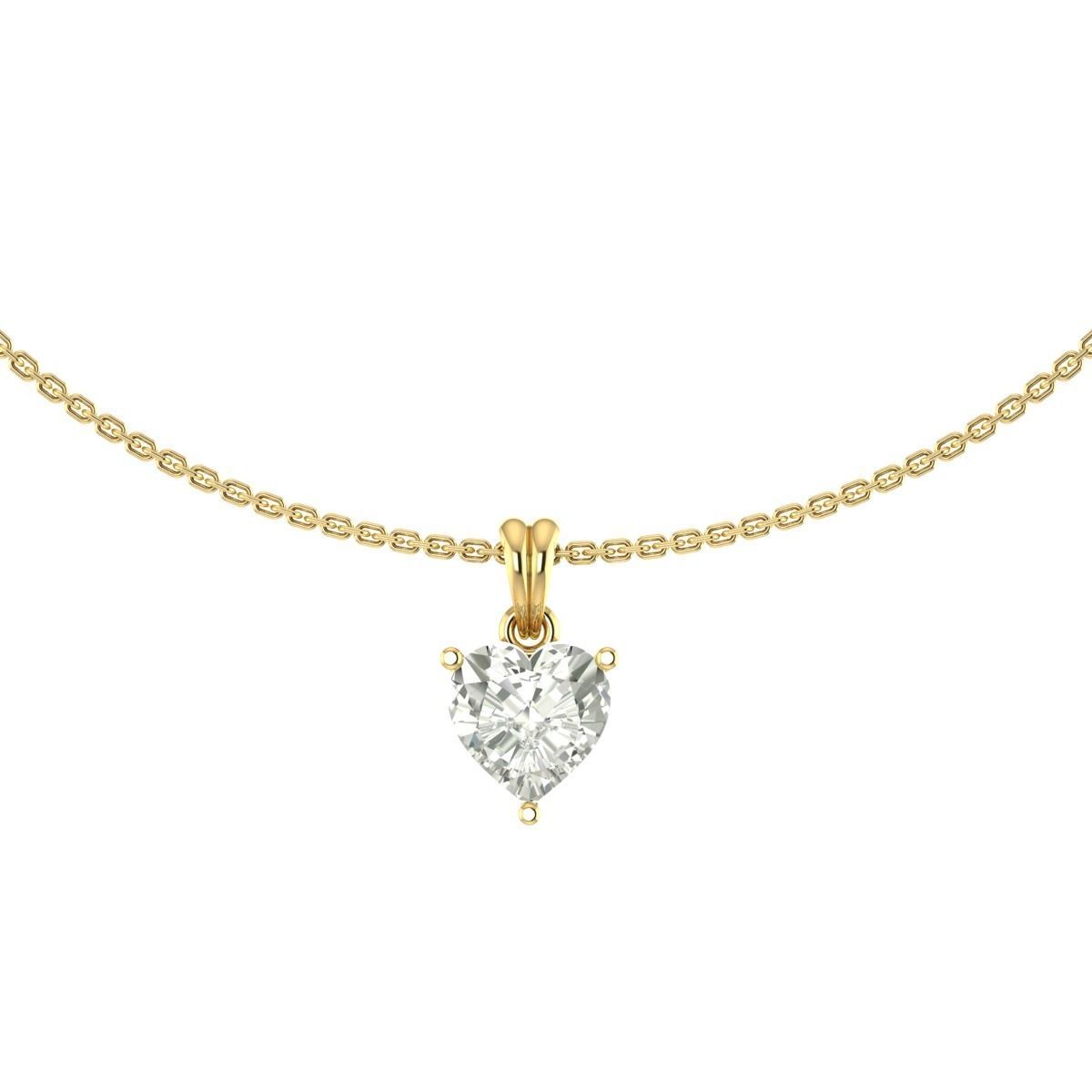 solitaire diamond  3D print model_6