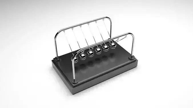 Newtons Cradle 3D model