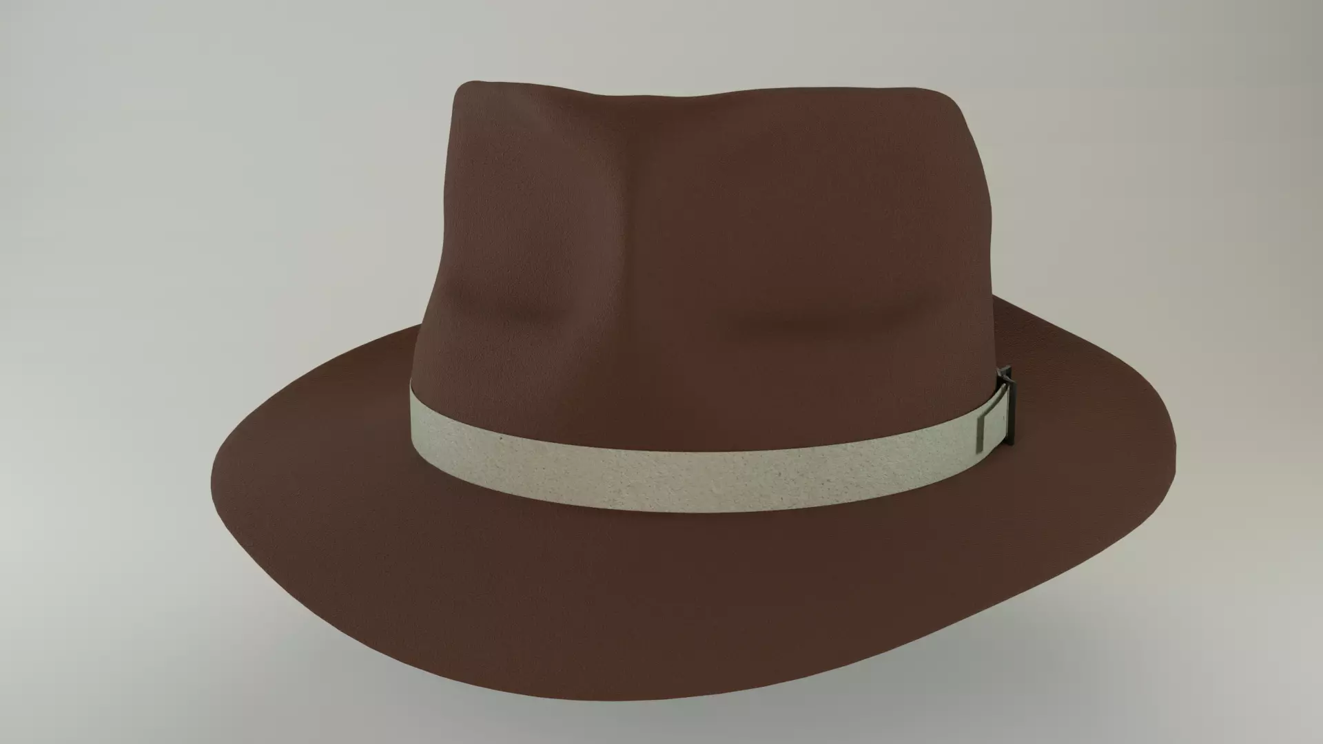 Rim Hat Low-poly 3D model Free 3D model_0