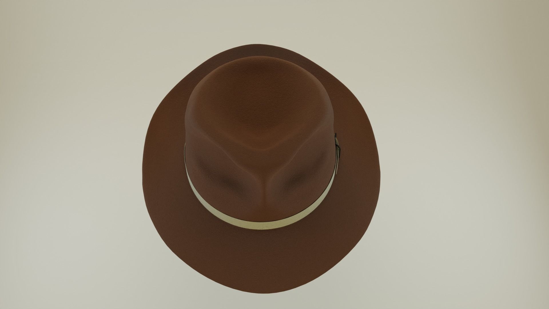 Rim Hat Low-poly 3D model Free 3D model_5