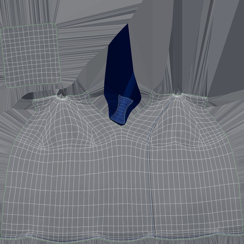 Bulk Bag Low-poly 3D model_16