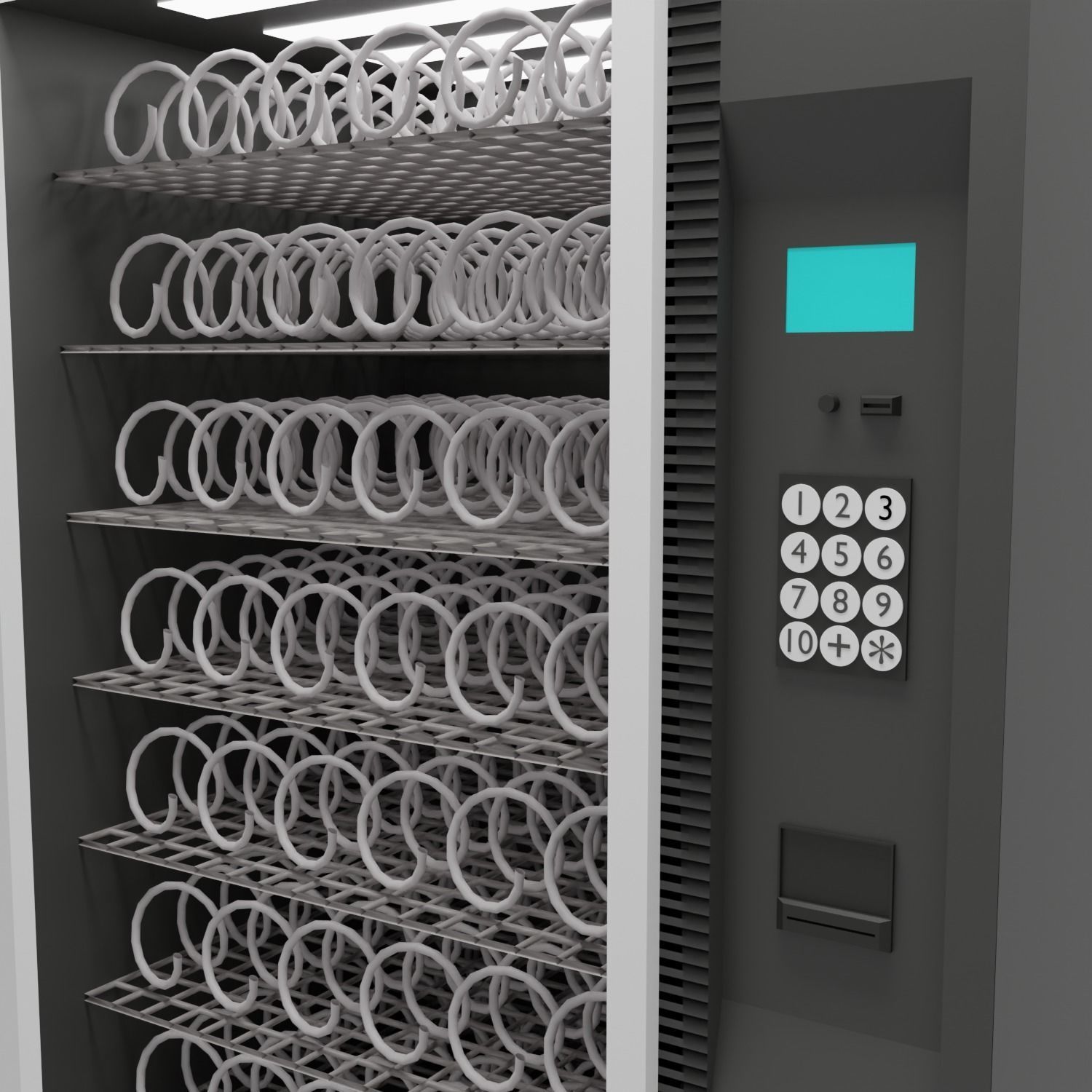  Vending Machine 3D model_3