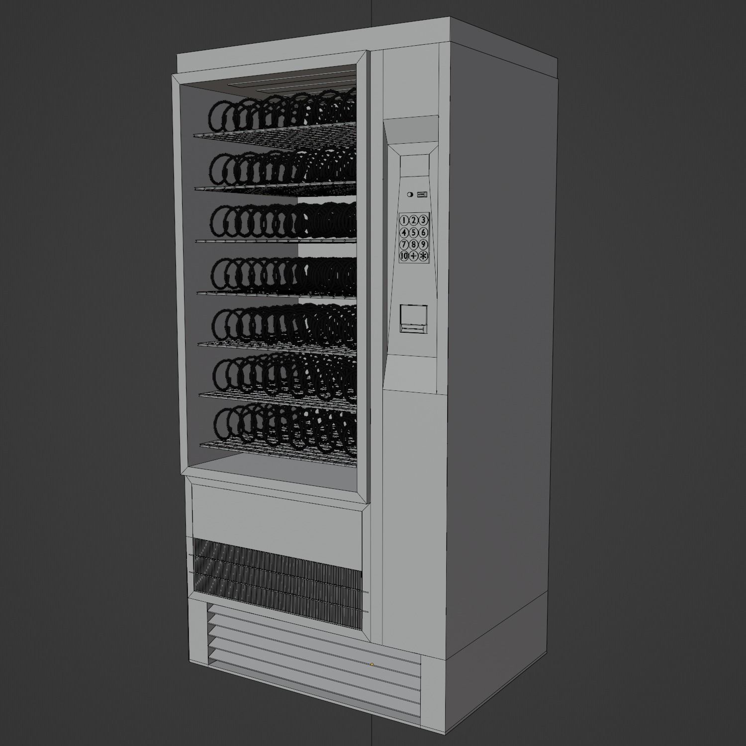  Vending Machine 3D model_2