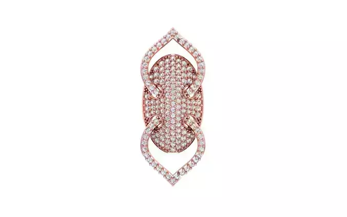 Solitaire Women Pendants 3dm STL OBJ FBX Renders Details