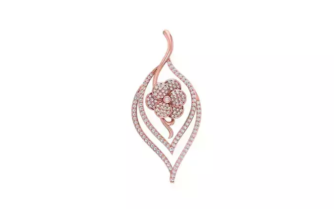 Solitaire Women Pendants 3dm STL OBJ FBX Renders Details