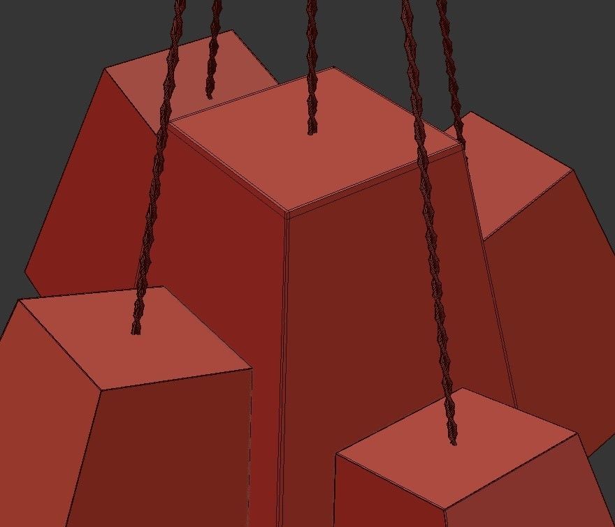 CLUSTERED LIGHTING 3D model_1