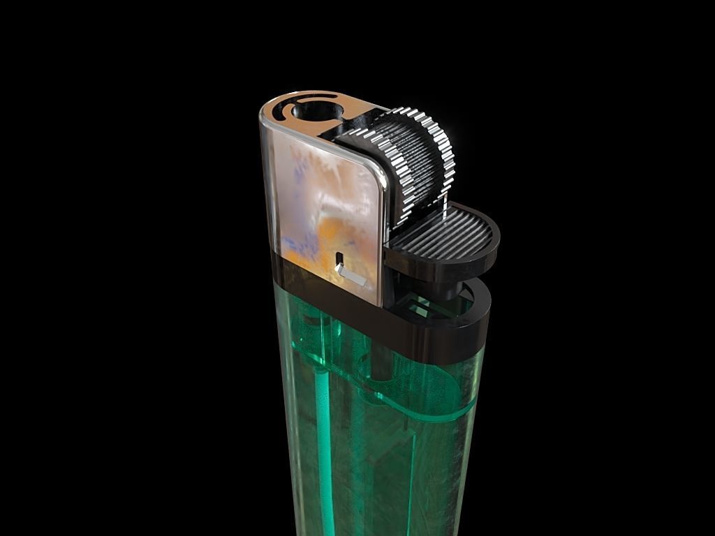 Lighter 3D model_4