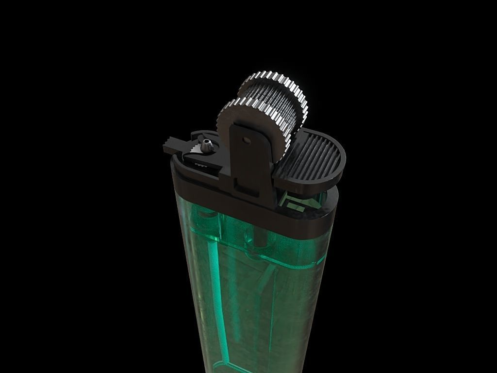 Lighter 3D model_3