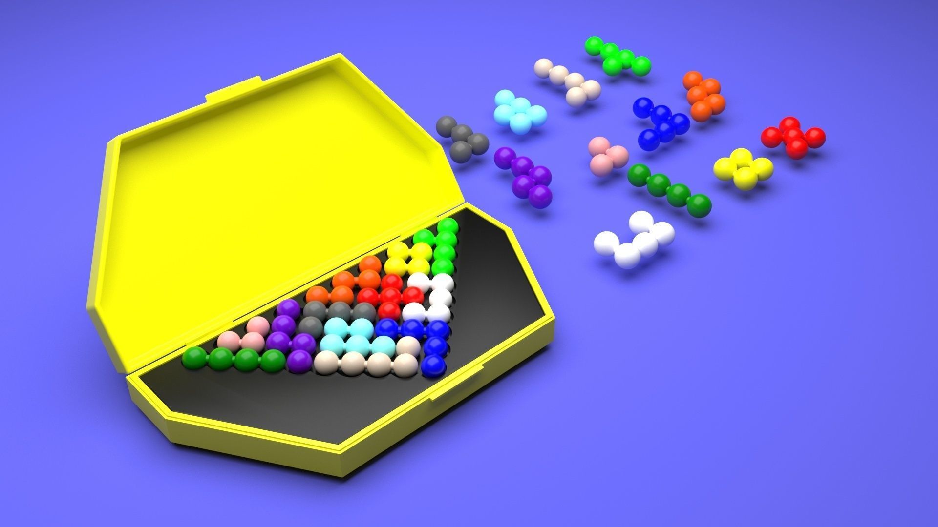 Iq Puzzle 3D model_40