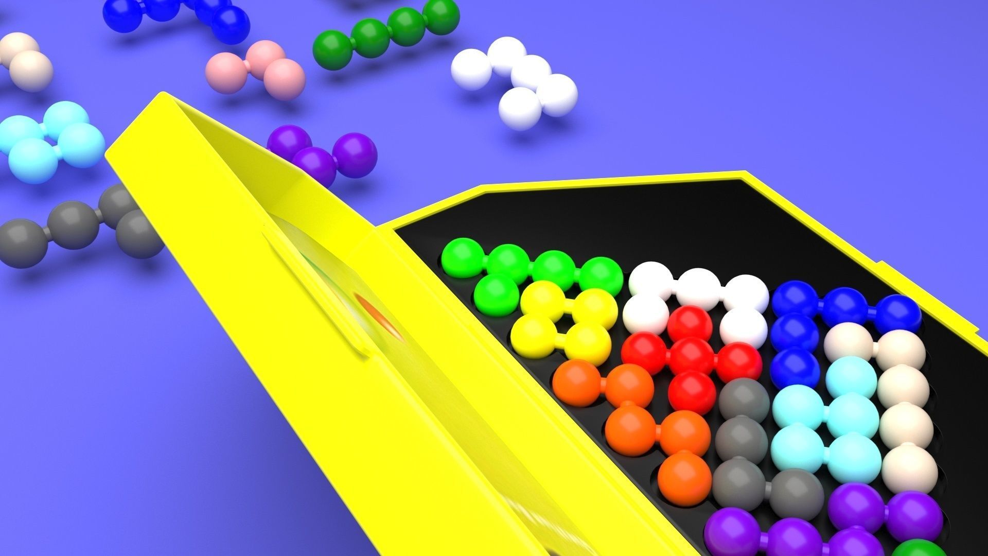 Iq Puzzle 3D model_46