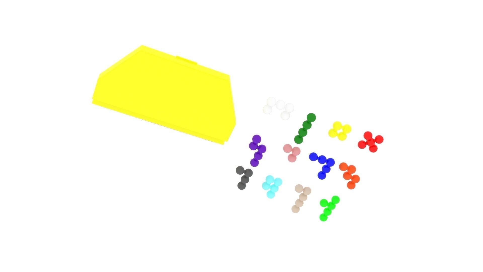 Iq Puzzle 3D model_5