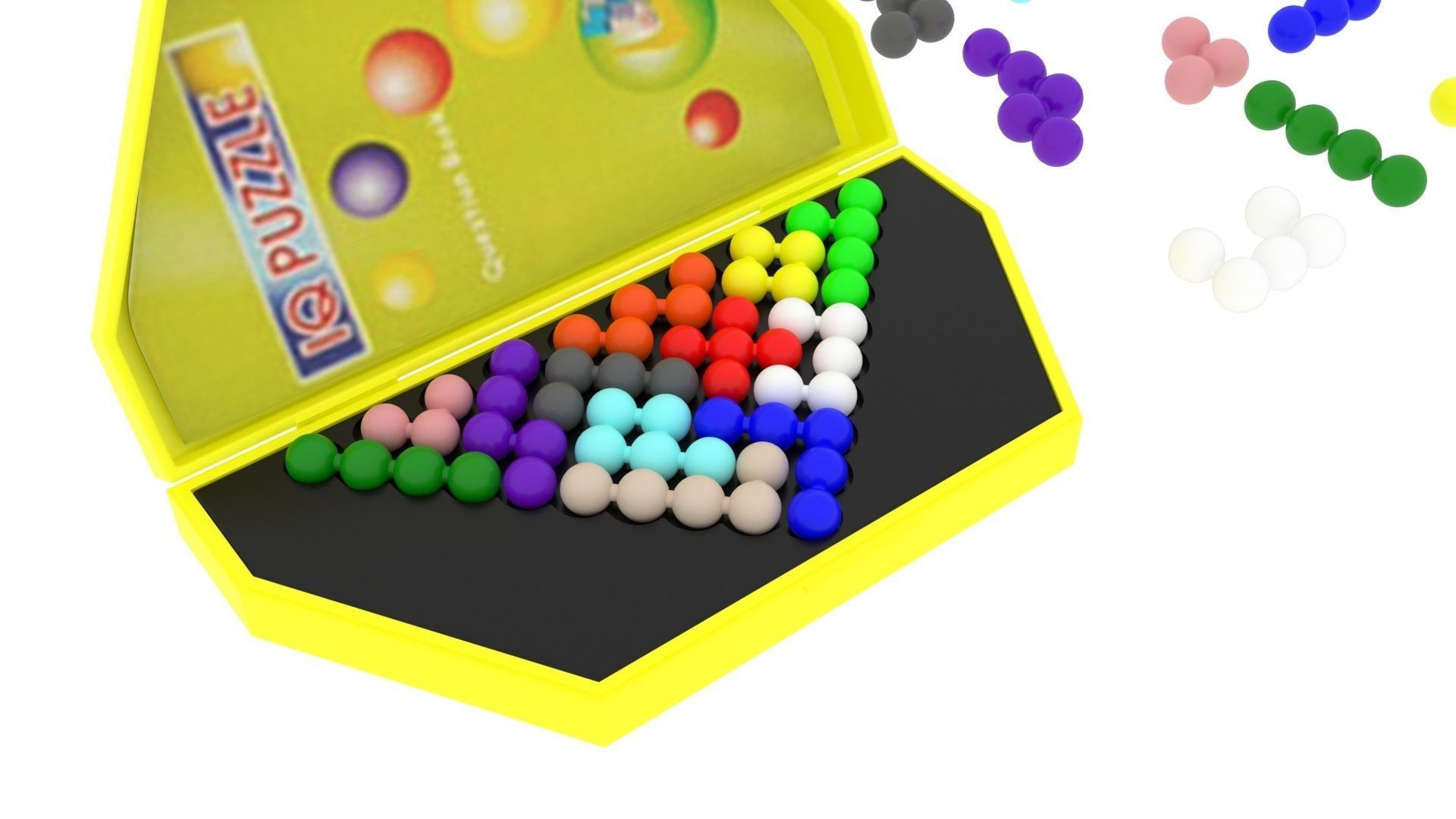 Iq Puzzle 3D model_9